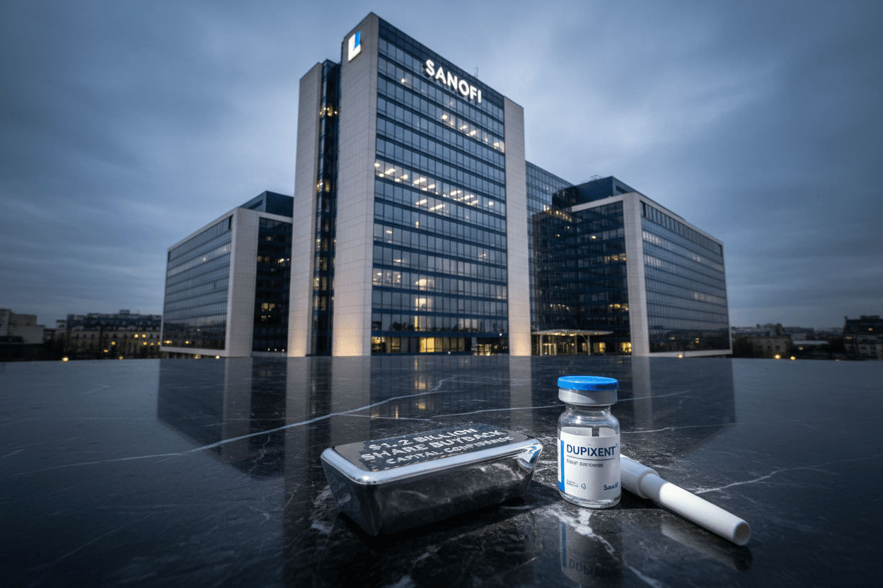 Sanofi startet Milliarden-Aktienrückkauf und strebt starkes Umsatzwachstum an