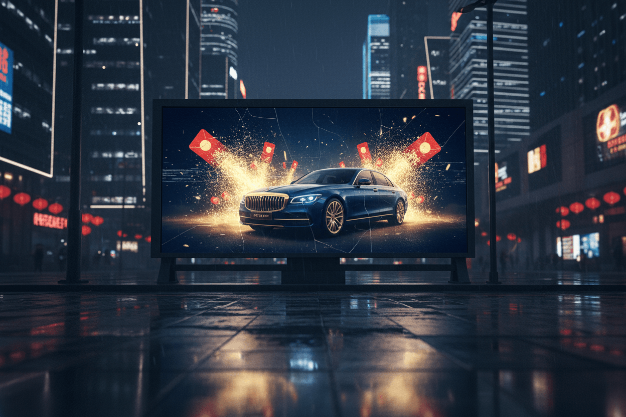 Chinas Tech-Riesen setzen Millionen auf KI-Werbung zum Mondneujahr