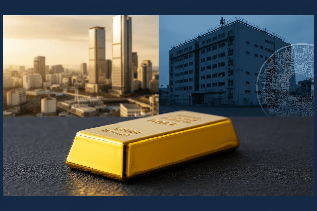 Gold erreicht 5.000 Dollar während asiatische Börsen steigen