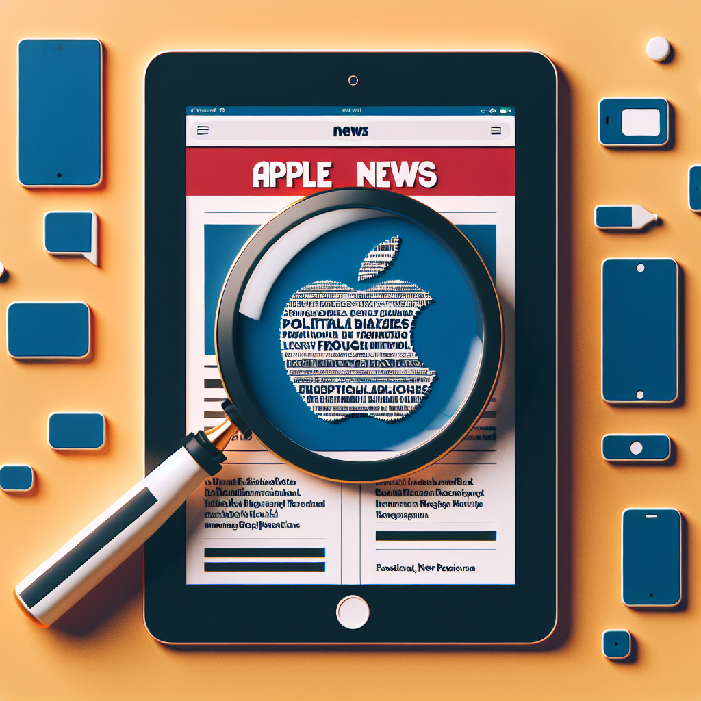 Untersuchung von Apple News: Mögliche politische Voreinstellungen im Fokus