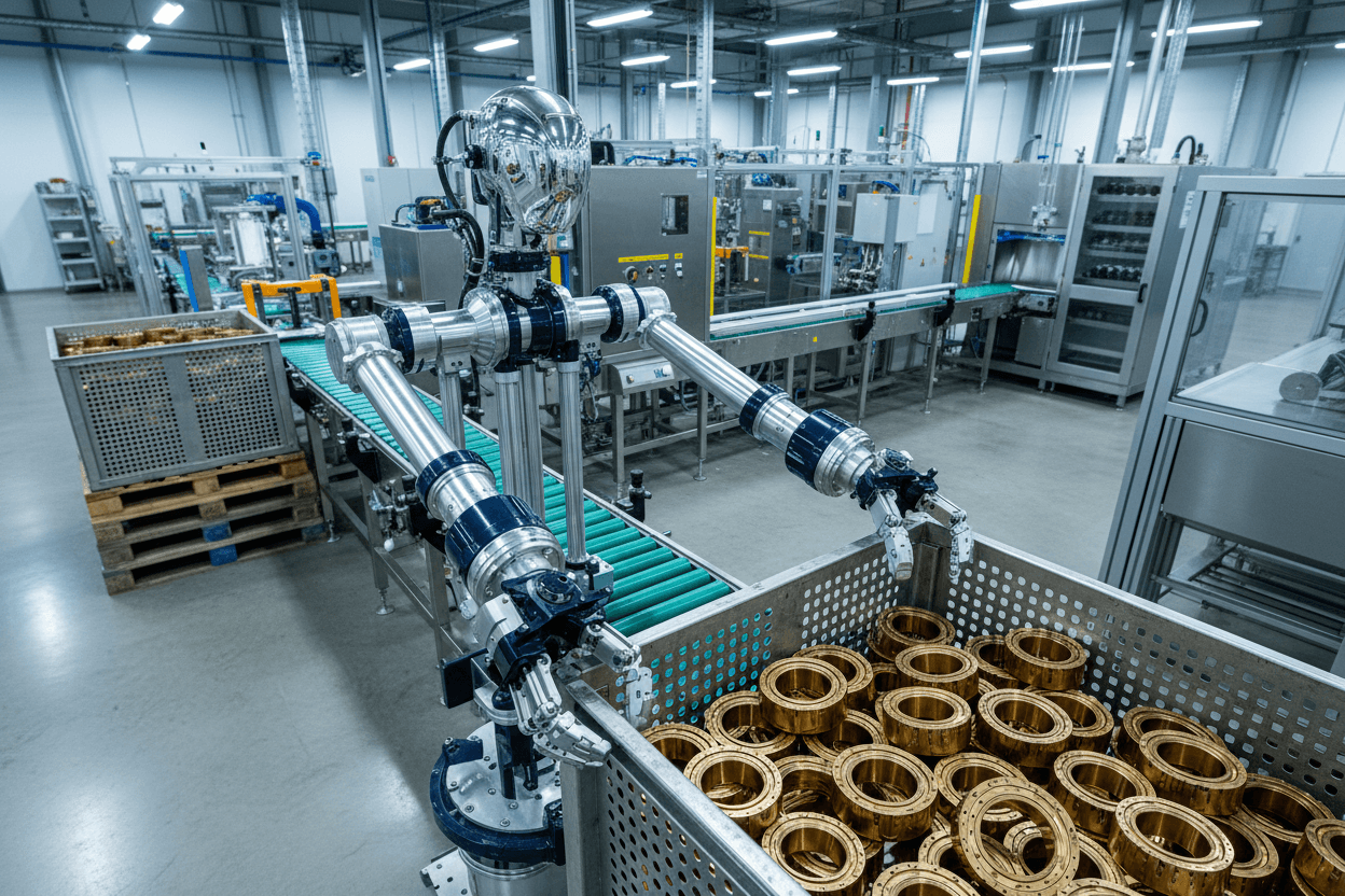 Humanoide Roboter betreten US-Automobilzulieferer